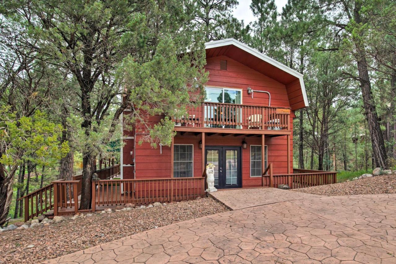 Ruidoso Cabin With Deck And Grill Less Than 3 Mi To Race Track Villa Ngoại thất bức ảnh