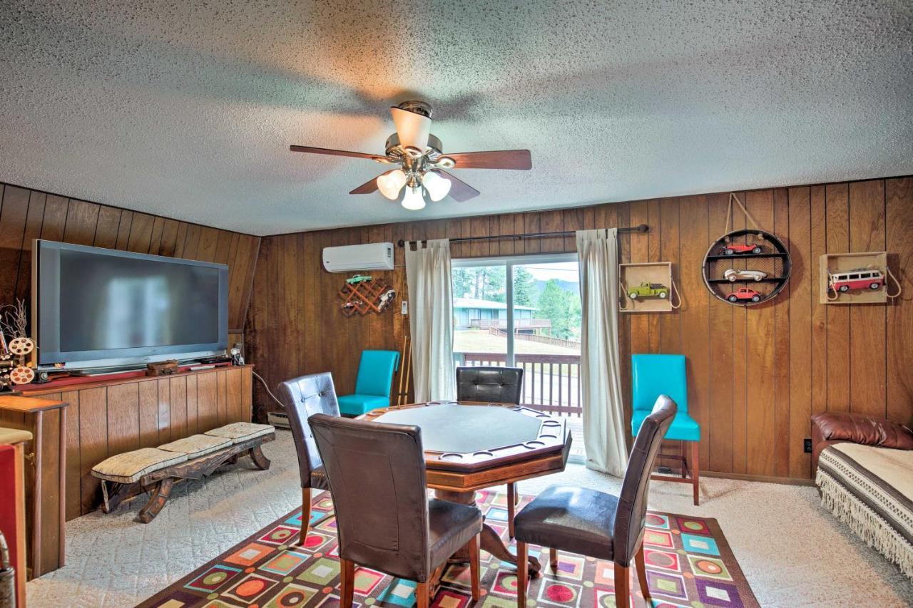 Ruidoso Cabin With Deck And Grill Less Than 3 Mi To Race Track Villa Ngoại thất bức ảnh